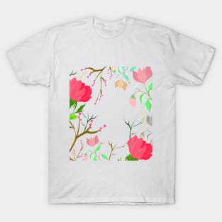 Floral art T-Shirt